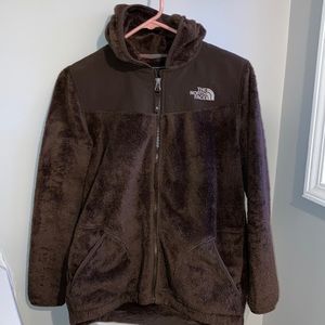 The North Face Brown Fleece Zip Up